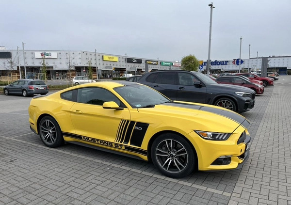 Ford Mustang cena 129000 przebieg: 37500, rok produkcji 2017 z Wrocław małe 154